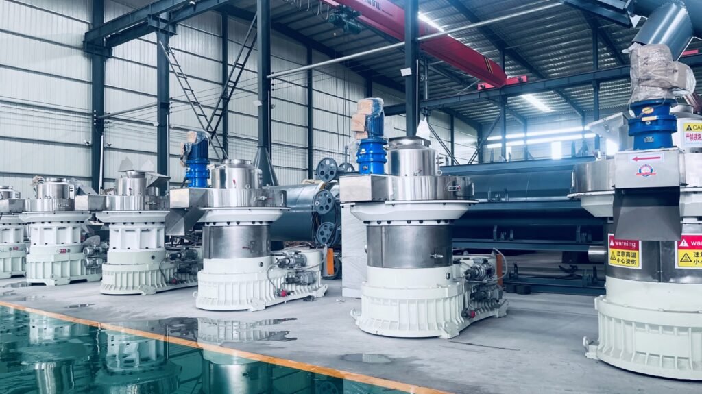 Ring die pellet machine