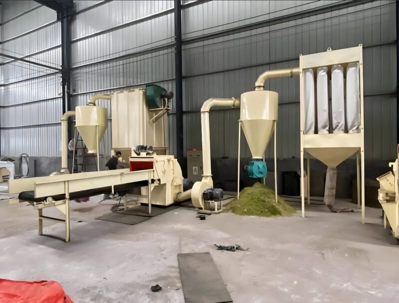 Mesin Penghancur Paksa (Forced Feeding Crusher) – Solusi Efisien untuk Industri Biomassa di Indonesia